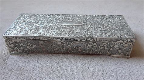 vintage metal lounge jewelry box|vintage metal jewelry boxes.